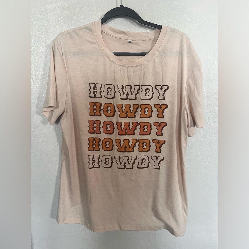 Howdy T shirt